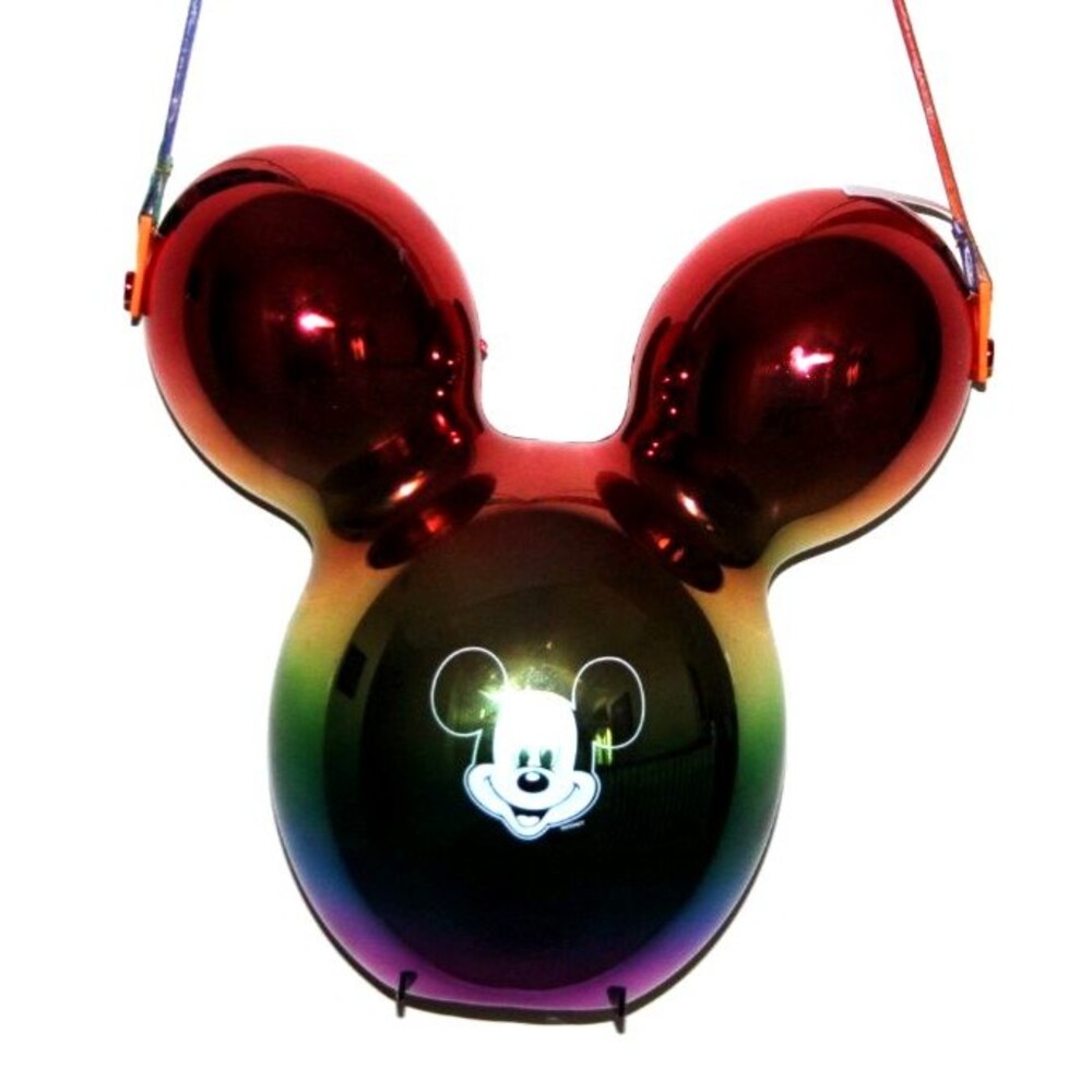 Disneyland Resort Disney Parks Mickey Balloon Popcorn Bucket Metallic Rainbow - Picture 3 of 10